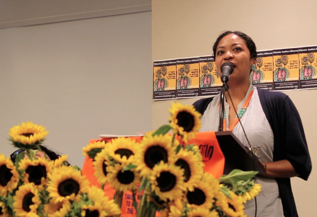 Read more about the article Jihan Gearon of Black Mesa Water Coalition Shares Testimony At The Peoples Climate Justice Summit | Indigenous Rising