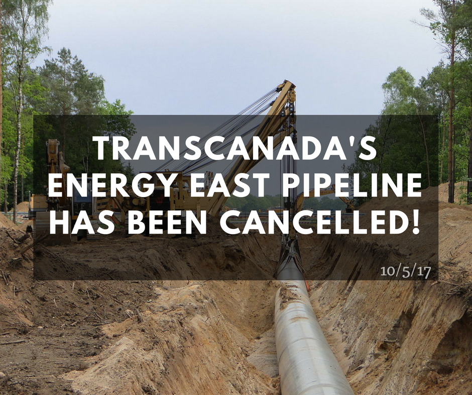Read more about the article First Nations organizing leads to TransCanada Ending Its East Energy East Pipeline and Eastern Mainline proposals.